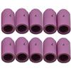 RIVERWELD TIG ALUMINA UGUTO CAPPE CERAMICA 13N11#7 D11.0 X 30mm Fit Pta SR DB WP 9 20 25 Accessori per torcia di saldatura TIG 10pk