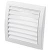 LIRAST Ø 100mm Bianca Griglia di Ventilazione in Plastica - Griglie D'Aerazione con Rete Anti Insetti
