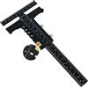 YIGZYCN Professionale Scriber Gauge Lavorazione Del Legno T Righello Strumento di Misura Multifunzionale Scriber Marcatura Calibro Scribing Righello Lavorazione Del Legno