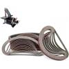 EasyByMall Nastri abrasivi, 13 x 457 mm, 60 pezzi grana assortita 40-240, per levigatrice Black&Decker BD280, BD290, KA290