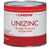 Colorificio Carson UNIZINC Smalto moncomponente fondo-finitura per ALLUMINI0 FERRO ZINCATO Supporto difficili (0.75 LT, MICACEO GRIGIO SCURO)