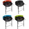 ALPINA - Barbecue a Carbone Tondo in Metallo diametro 33 cm