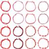 Boutigem Braccialetti con corde regolabili per uomini e donne braccialetto in corda intrecciata nautica doppio nodo braccialetto da polso stringa per coppia, uomini, donne, San Valentino, creazione di