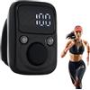 Generic Clicker Counter - Contatore intelligente impermeabile per dita, clicker portatile per conteggio, eventi sportivi, attività scolastiche, allenamento di , palestra, aula e monitoraggio degli