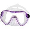 YROHGKPN Maschera subacquea con boccaglio, anti-appannamento, in vetro temperato, visione chiara a 180°, facile da usare, per immersioni, anti-appannamento