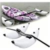 VSAQLNWZ Stabilizzatore Gonfiabile, Stabilità Kayak Inflatable Outrigger Stabilizzatore, Uso Versatile Kit Stabilizzatore Gonfiabile per Canoa per Kayak E Barche con Fori,Yellow