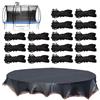 Generic Trampolino - Rete di copertura parasole resistente ai raggi UV | Parasole per trampolino - per cortile giochi all'aperto giardino estate prato terrazza