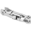 Rjrjc Connettore girevole per barca, 15,2 x 3,8 cm, in acciaio inossidabile 316 lucidato a specchio, resistente hardware di grado marino per yacht, barche e navi, adatto per catena da 0,4 a 1,3 cm