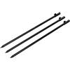 Zite Fishing - Set di bastoncini da pesca, telescopico, 50-90 cm, in alluminio, per canne da buzzerbar e molto altro