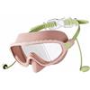 YROHGKPN Frogs Occhialini da nuoto resistenti per la visione ampia, occhialini da nuoto a prova di perdite, con tappi per le orecchie, per adolescenti, 3-16 anni