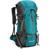 AXYLQJVZNC Zaino da esterno grande 70 litri trekking impermeabile for escursionismo, arrampicata, campeggio(Black)