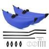 VSAQLNWZ Stabilizzatore Kayak, Stabilità Stabilizzatore per Kayak Gonfiabile Kit, Uso Versatile Kit Stabilizzatore Gonfiabile 3 Colori per Il Tuo Stile,Yellow