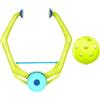 Generic Set da pong da porta, per bambini, allenatore di pong regolabile, per allenare palline da pong da tavolo da pong da appendere per interni, gioco interattivo di palline