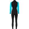 Eminchu Muta da Donna da 3 Mm per Subacquei Appassionati di Surf, Protezione Termica a 3 Strati per Immersioni in Acque Fredde, Ginocchiere Rinforzate Resistenti All'abrasione, Ne (Donna-Blu M)