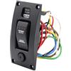 Wmqbjta Nuovo Pannello di Controllo Nero Impermeabile per Pompa di Sentina 12/24V con Indicatore