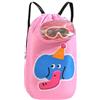 Generisch Zaino da spiaggia per bambini, borsa da nuoto con coulisse, tracolla per il trasporto a umido e asciutto, borsa sportiva per i viaggi, Colore: rosa., Siehe Beschreibung, Vedi descrizione
