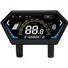 Caswynlife Ebike Display LCD Schermo Colorato 4.5 Pollice Impermeabile 24V-72V Ciclismo Computer Con 2 Protocollo Per Bici Elettrica