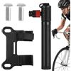 Generisch Pompa portatile per bicicletta, mini pompa ad aria CO₂, doppia valvola, compressore per pneumatici ad alta pressione, accessorio per esterni, strada e montagna