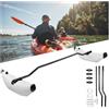 VSAQLNWZ Stabilizzatore Gonfiabile per Kayak, Doppia Valvola Kayak Inflatable Outrigger Stabilizzatore, Montaggio Rapido Kit Stabilizzatore Gonfiabile per Canoa per Kayak E Barche con Fori,White
