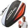Generic Borsa da pong - Copertura per paddle con guscio rigido, organizer sicuro per la racchetta, supporto per il trasporto durevole | Copertura 'attrezzatura portatile facile da pulire per