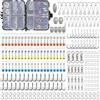 Arythia 256 Pezzi Scatola Porta Attrezzatura Pesca, Set Accessori Pesca Completo, Kit Ami da Pesca con Girelle e Moschettoni, Attrezzatura Pesca per Appassidale per Professionisti