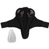 Gucagle Cuscino del sedile della bici Bicicletta Ciclismo Morbido e confortevole Coprisella in memory foam per Mountain Bike su strada Sport all'aria aperta Poliuretano Memory Cotton (Blu)