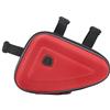 buhb Borsa per Telaio Anteriore per Bicicletta, Borsa per Telaio per Bici in Eva Impermeabile Triangolare per la Guida in Montagna su Strada da Corsa per Mountain Bike(Rosso)