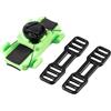 PANFHGFG Adattatore di montaggio per bottiglia d'acqua per biciclette Benda in silicone Kettle Cage Strap Reggisella Telaio Forcella Installare Holder Adattatore Bike Water Bottle Holder