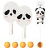 Générique Adjustable Door Pong, Kids Table Tennis, 5,31 x 9,06 pollici Racket Set with Balls and String, Durable PC Paddle Game, Training Toy with Fun Design, Paddle Ball Set for Boys and Home Use