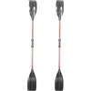 Bvizyelck Pagaia per Kayak Regolabile, 2PCS Pagaia Kayak Alluminio Doppia Remi, Pagaie per Kayaks da Canoa Gonfiabile, Coppia di Remi per Canoa Kayaks Gonfiabile Barche Gommone