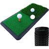 Generisch Tappetino da allenamento da golf per swing e colpiti da golf, 20 x 49 cm, tappetino per prato artificiale per interni, attrezzatura da allenamento per swing e chipping, per adulti e