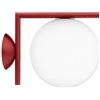 Flos IC Lights W1 Outdoor Lampada da Parete Rosso Burgundy