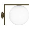 Flos IC Lights W2 Outdoor Lampada da Parete — design Michael Anastassiades Deep Brown