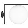 Flos IC Lights W2 Outdoor Lampada da Parete — design Michael Anastassiades Nero