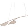 Flos Almendra S2 Y Short Lampada a Sospensione — design Patricia Urquiola Nude Bianco