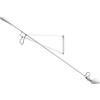 Flos 265 Small Lampada da Parete con Braccio — design Paolo Rizzato Bianco