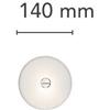 Flos Button Lampada da Parete/Soffitto — design Piero Lissoni Policarbonato 140mm