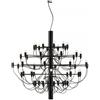 FLOS 2097/50 Lampada a Sospensione — design Gino Sarfatti Matt Black FROSTED BULBS 2700K