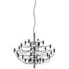 FLOS 2097/30 Lampada a Sospensione Cromo FROSTED BULBS 2700K