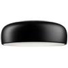 FLOS Smithfield C Pro Lampada a Soffitto — design Jasper Morrison Nero Opaco LED