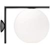 Flos IC Lights C/W2 Lampada a Parete/Soffitto Nero
