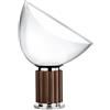 Flos Taccia H.65 Vetro Lampada da Terra — design Achille & Pier Giacomo Castiglioni Bronzo