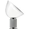 Flos Taccia H.65 Vetro Lampada da Terra — design Achille & Pier Giacomo Castiglioni Argento