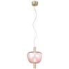 VISTOSI RIFLESSO SP 3 Lampada a sospensione — design Chiaramonte & Marin Rame satinato 2 Ametista chiara LED 2700 K