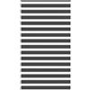 vidaXL Tenda a Rullo Zebra Nero Larghezza Tessuto 115,9 cm Poliestere, Tenda a Rullo Zebra, Tenda a Rullo Doppia, Tenda Zebra per Finestra