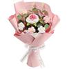 Luckwaii Fiori lavorati a maglia all'uncinetto, bouquet di fiori all'uncinetto, fiori all'uncinetto, fiori all'uncinetto, fiori all'uncinetto, fiori rosa, per donne, amici, festa della mamma, San