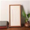 Grewod Cornice per Foto 10x38 cm, Legno, Portafoto in Rettangolo, Cornice Foto da Parete e Tavolo, Verticale o Orizzontale
