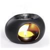 Bighan Bruciatori di Olio Essenziale in Ceramica, Brucia Essenze, Lampade Aromaterapia, Ceramica Elegante, Scalda Cera per Diffusori Candele, Adornare Casa Decorazioni per la Camera da Letto, Colore 1