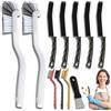 Ateweita Set Spazzole per Pulizia Angoli, Setole Dure per Fughe, Spazzola per Fessure per Pavimenti in Gres, Cucina, Bagno, Finestre, Veicolo, WC
