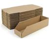 STRBOXONG 20 Pezzi Scatole a Bocca di Lupo in Cartone 40x12x10cm - Contenitori Picking per Magazzino, Garage e Scaffali - Organizer Minuteria, Viti e Attrezzi in Carta Kraft Resistente